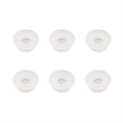 Book Cover Alamic Replacement Float Valve Gaskets for Instant Pot Duo, Duo Plus, Ultra, LUX 3, 8 Qt, Pressure Cooker Float Sealing Caps- 6 Pack