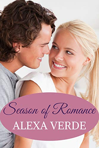 Book Cover Season of Romance: Faith-filled, sweet, heartwarming, clean small-town novella (Rios Azules Romances: the Macalisters Book 1)