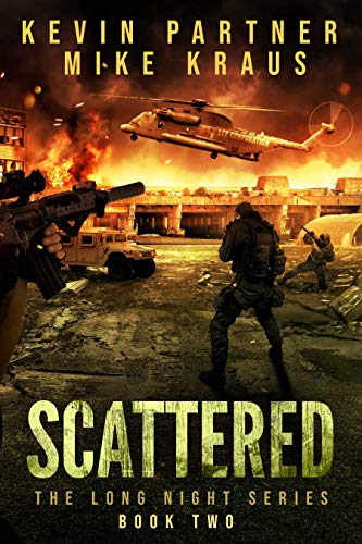 Book Cover Scattered: Book 2 in the Thrilling Post-Apocalyptic Survival series: (The Long Night - Book 2)