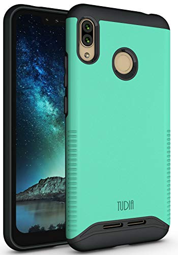 Book Cover BLU VIVO XL4 Case, TUDIA Slim-Fit Heavy Duty [Merge] Extreme Protection/Rugged but Slim Dual Layer Case for BLU VIVO XL4 [NOT Compatible with VIVO XL or XI+] (Mint)