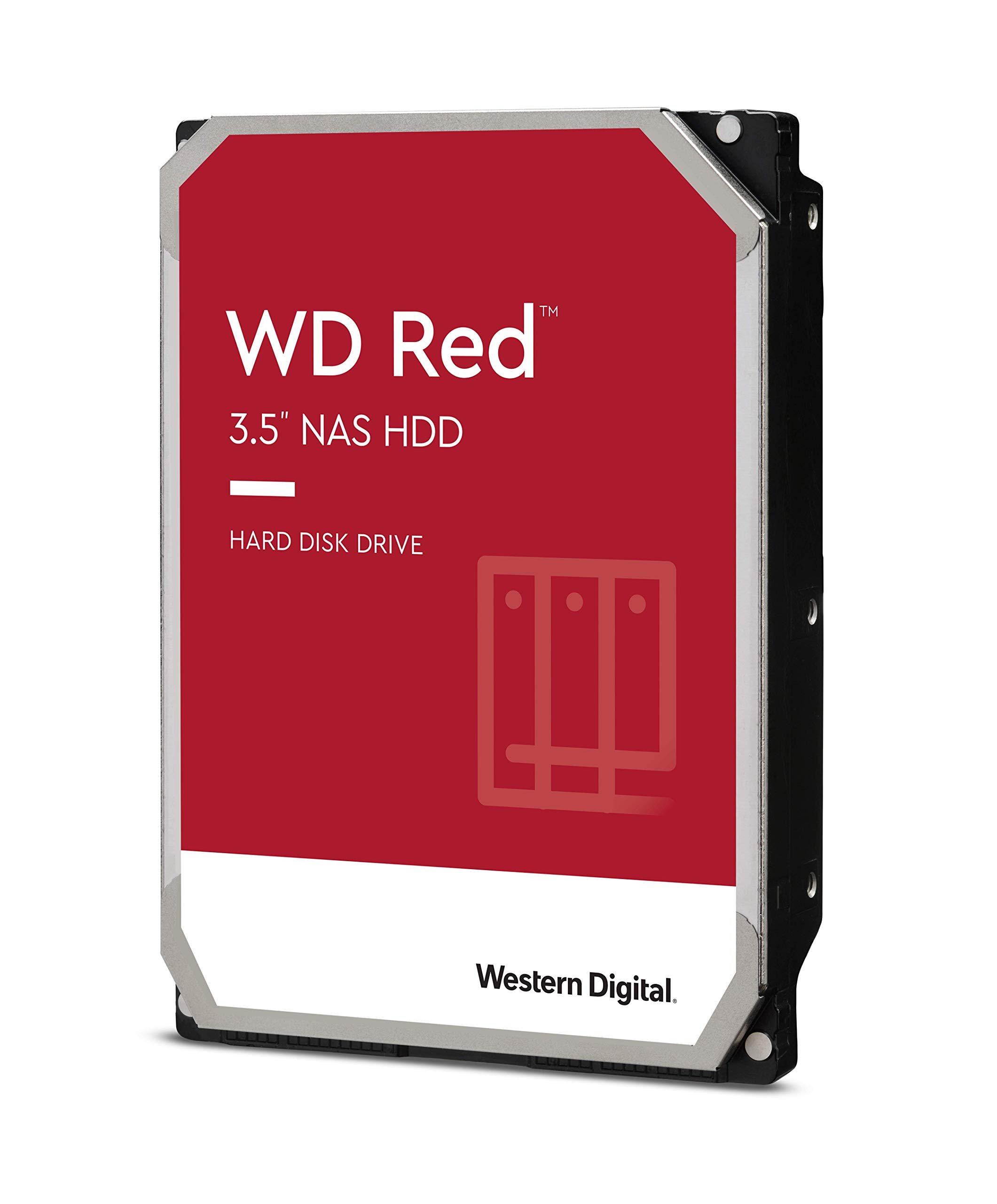 Book Cover Western Digital 6TB WD Red NAS Internal Hard Drive HDD - 5400 RPM, SATA 6 Gb/s, SMR, 256MB Cache, 3.5
