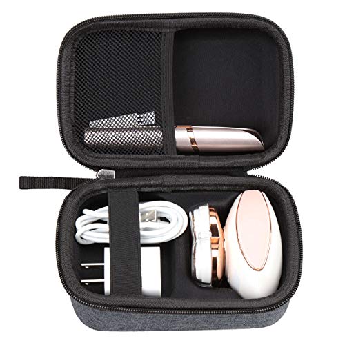 Book Cover Aproca Hard Travel Case for Finishing Touch Flawless Legs Women's Hair Remover (Grey)