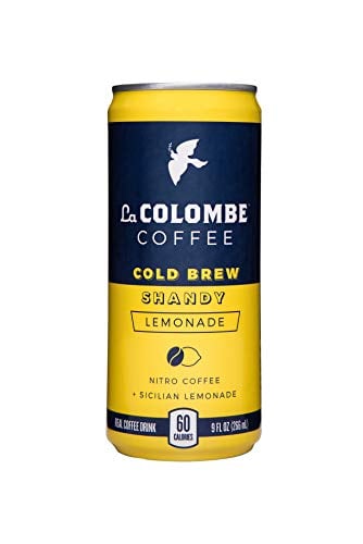 Book Cover La Colombe Lemon Shandy - 9 Fluid Ounce, 16 Pack - Cold-Pressed Espresso and Sicilian Lemon Juice - Made With Real Ingredients - Grab and Go Coffee