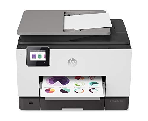 Book Cover HP OfficeJet Pro 9025 All-in-One Wireless Printer, with Smart Tasks & Advanced Scan Solutions for Smart Office Productivity, Instant Ink & Amazon Dash Replenishment Ready (1MR66A)