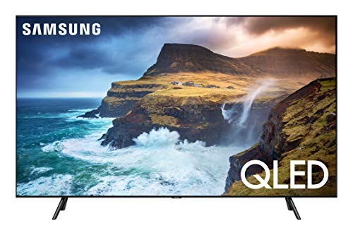 Book Cover Samsung QN55Q70RAFXZA Flat 55-Inch QLED 4K Q70 Series Ultra HD Smart TV with HDR and Alexa Compatibility (2019 Model)