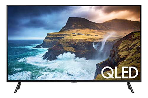Book Cover Samsung Q70 Series 82-Inch Smart TV, Flat QLED 4K UHD HDR - 2019 Model