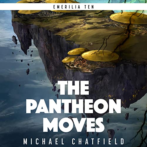 Book Cover The Pantheon Moves: A Science fiction fantasy LitRPG Series