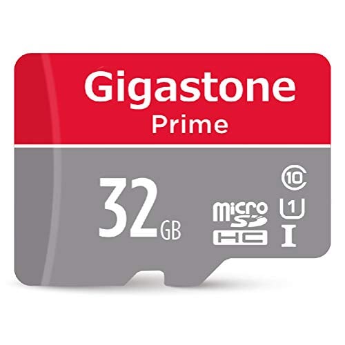 Book Cover Gigastone 32GB Micro SD Card UHS-I U1 Class 10 MicroSD HC Memory Card with SD Adapter High Speed Memory Card Class 10 UHS-I Full HD Video Nintendo Switch Dashcam GoPro Camera Samsung Canon Nikon Drone