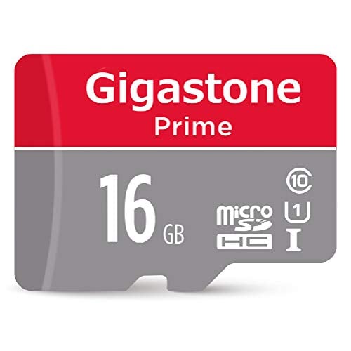 Book Cover Gigastone 16GB Micro SD Card UHS-I U1 Class 10 MicroSD HC Memory Card with SD Adapter High Speed Memory Card Class 10 UHS-I Full HD Video Nintendo Switch Dashcam GoPro Camera Samsung Canon Nikon Drone