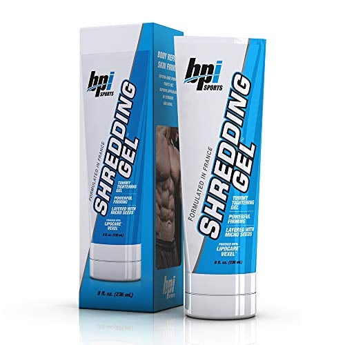 Book Cover BPI Sports Shredding Gel - Skin Toning Gel for Men and Women with Caffeine and Palmitoyl Carnitine - Powered with Lipocare Vexel - 8 fl oz