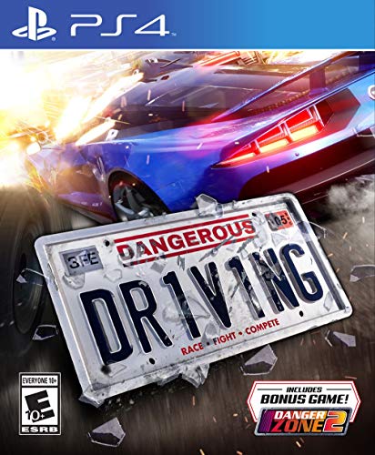Book Cover Dangerous Driving (PS4) - PlayStation 4
