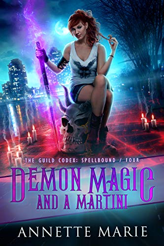 Book Cover Demon Magic and a Martini (The Guild Codex: Spellbound Book 4)