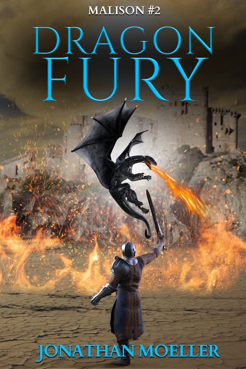 Book Cover Malison: Dragon Fury (A Malison Novel Book 2)