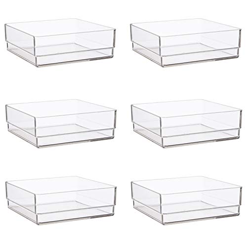 Book Cover STORi Clear Plastic Drawer Organizers 6
