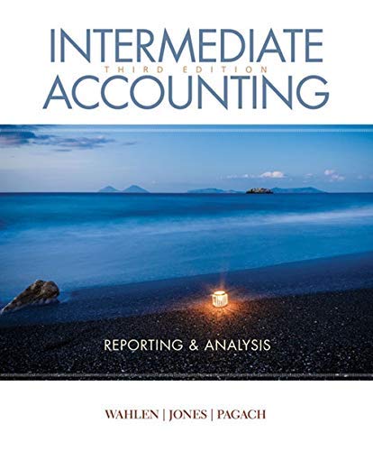Book Cover Intermediate Accounting: Reporting and Analysis