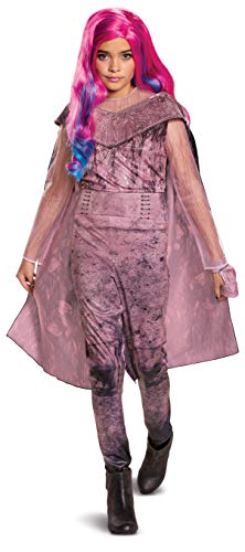Book Cover Disguise Disney Audrey Descendants 3 Deluxe Girls' Costume Pink, Medium (7-8)