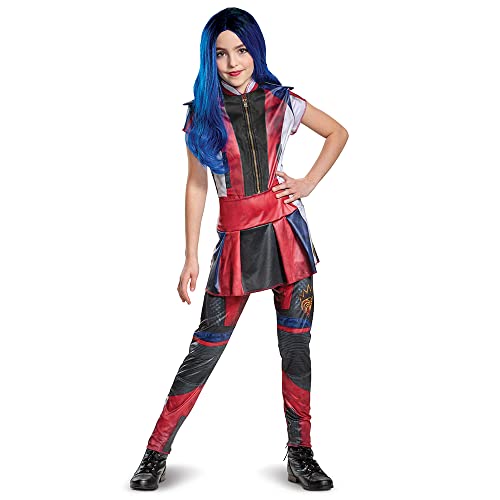 Book Cover Disguise Disney Evie Descendants 3 Classic Girls' Costume, Red, Large (10-12)