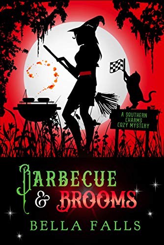 Book Cover Barbecue & Brooms (A Southern Charms Cozy Mystery Book 4)