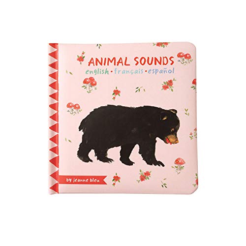 Book Cover Manhattan Toy Animal Sounds Baby Board Book, Ages 6 Months & Up