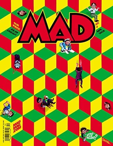 Book Cover MAD Magazine #6, April 2019