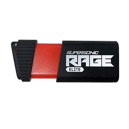 Book Cover Patriot 256GB Supersonic Rage Elite USB 3.1 Type A, USB 3.0 Flash Drive with Transfer Speeds of Up to 400MB/sec