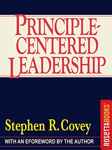Book Cover Principle-Centered Leadership