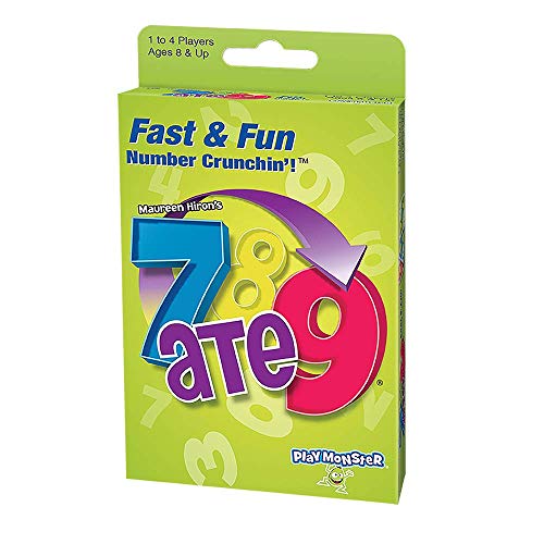 Book Cover PlayMonster 7 ATE 9 - Fast & Fun Card Game