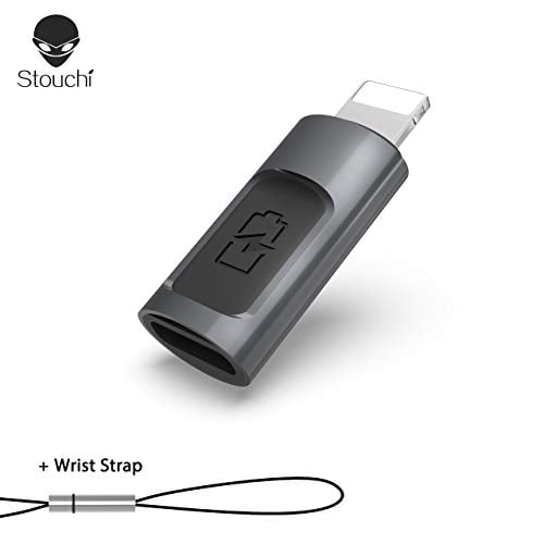 Book Cover Stouchi iOS to USB C Adapter Type C (Female) to iOS (Male) Adapter USB C Adapter Compatible for iPad, iPhone X/ 8/7 Plus /6 Plus/5/5s Fast Charging Max Output 5V 2.4A by USB C Power Adapter