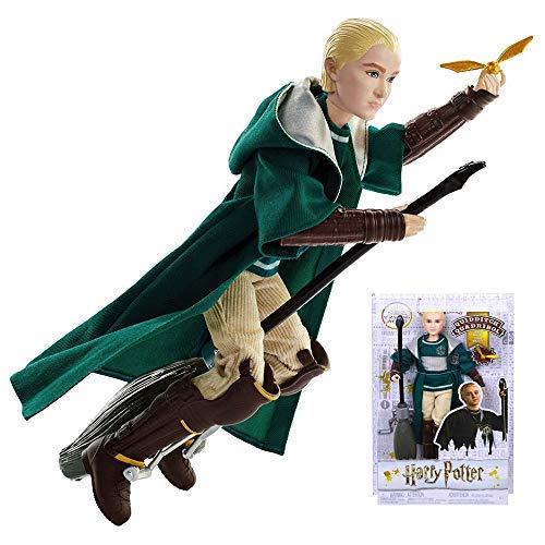 Book Cover HARRY POTTER Draco Malfoy Quidditch Uniform Doll 10