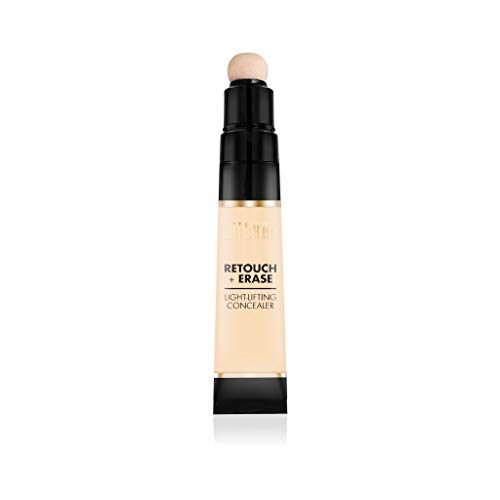 Book Cover Milani Retouch + Erase Light-Lifting Concealer (0.24 Ounce) Cruelty-Free Liquid Concealer with Cushion Applicator Tip to Cover Dark Circles, Blemishes & Skin Imperfections