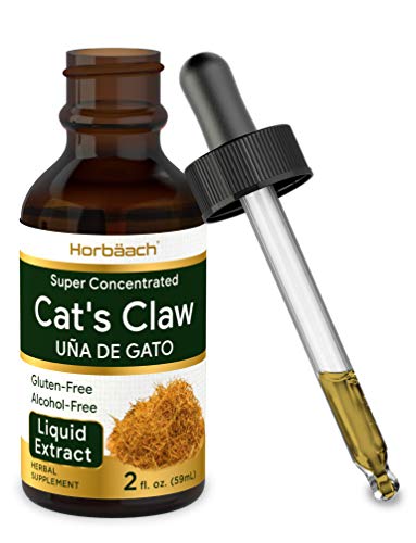 Book Cover Cats Claw Tincture Alcohol Free | 2 Oz | Vegetarian, Non-GMO, Gluten Free Liquid Extract | by Horbaach