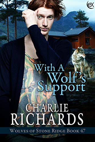 Book Cover With a Wolf's Support (Wolves of Stone Ridge Book 47)