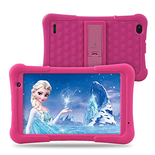 Book Cover Dragon Touch Y80 Kids Tablet, 8 inch Android Tablets, 2GB RAM 16GB, Android 8.1 Oreo, Kidoz Pre-Installed with All-New Disney Contents WiFi Only 2019 - Pink