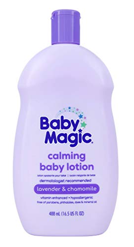 Book Cover Baby Magic Calming Body Lotion, Lavender Lullaby Scent, 16.5 Oz