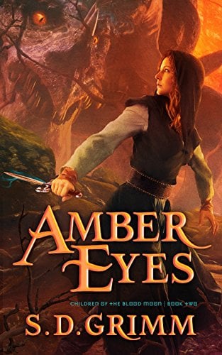 Book Cover Amber Eyes (Children of the Blood Moon Book 2)