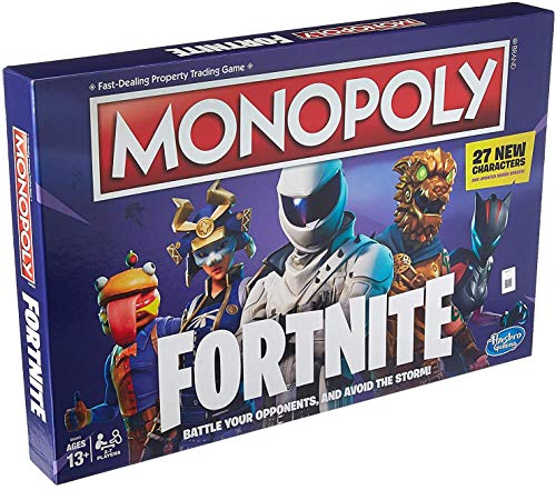 Book Cover Monopoly: Fortnite Edition Board Game Inspired by Fortnite Video Game Ages 13 & Up