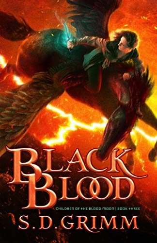 Book Cover Black Blood (Children of the Blood Moon Book 3)