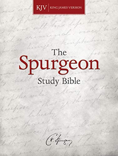 Book Cover KJV Spurgeon Study Bible