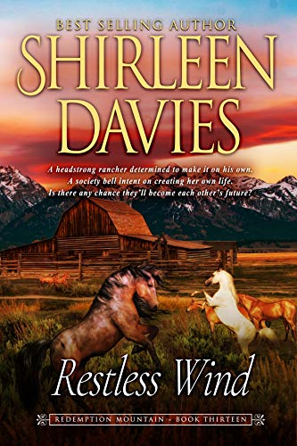 Book Cover Restless Wind (Redemption Mountain Historical Western Romance Book 13)