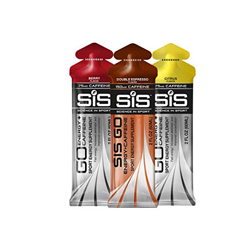 Book Cover Science in Sport in Sport Energy Caffeine Gels, 22g Fast Acting Carbohydrates, Performance & Endurance Sport Energy Gels, Variety, 6 Count (Pack of 1)