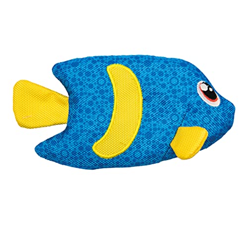 Book Cover Outward Hound Floatiez Angel Fish Floating Interactive Dog Toy, Small