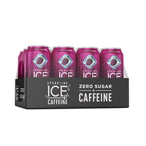 Book Cover Sparkling ICE +Caffeine Naturally Flavored Sparkling Water with Antioxidants & Vitamins