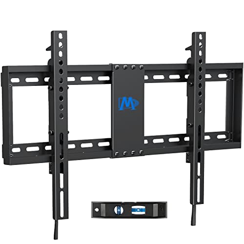 Book Cover Mounting Dream TV Wall Mount TV Bracket with Leveling Design for 37-70 inch TVs, Fixed TV Mount with Max VESA 600x400mm Weight up to 132 LBS, Low Profile TV Wall Mounts Fit 16
