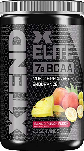 Book Cover XTEND Elite BCAA Powder Sour Gummy | Sugar Free Post Workout Muscle Recovery Drink with Amino Acids | 7g BCAAs for Men & Women| 20 Servings