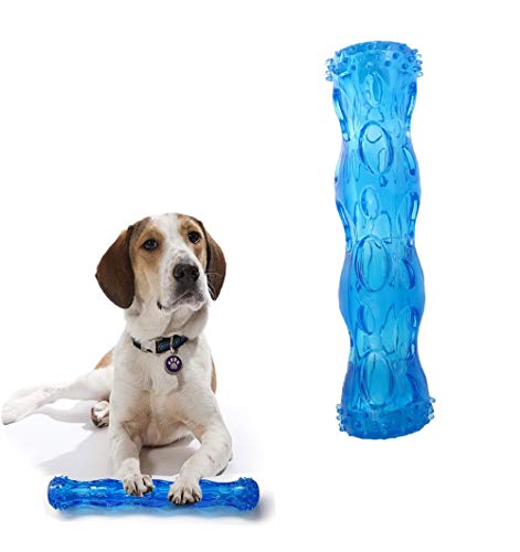 Book Cover SUCCESS Dog Chew Toys for Aggressive Chewers, Durable Dog Chew Bone Toys for Boredom, Pet Chew Toy with Convex Design, for Medium and Large Dogs Tooth Cleaning, 11.02x 1.97x 7.97