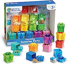 Book Cover Learning Resources Counting Surprise Party, Fine Motor, Counting & Sorting Toy, Ages 3+