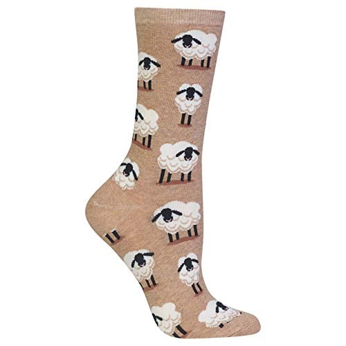 Book Cover Hot Sox Women's Animal Series Novelty Casual Crew Socks