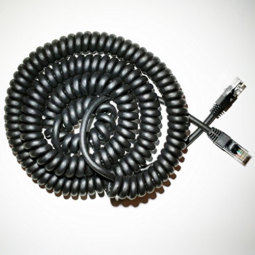 Book Cover Curlynet Spiral-Coiled Ethernet Cable (4-20 ft.)