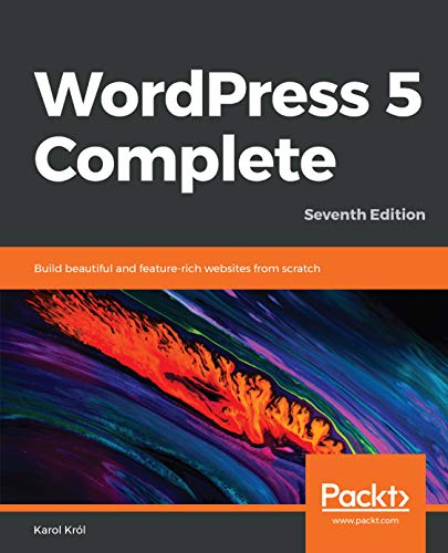 Book Cover WordPress 5 Complete: Build beautiful and feature-rich websites from scratch, 7th Edition