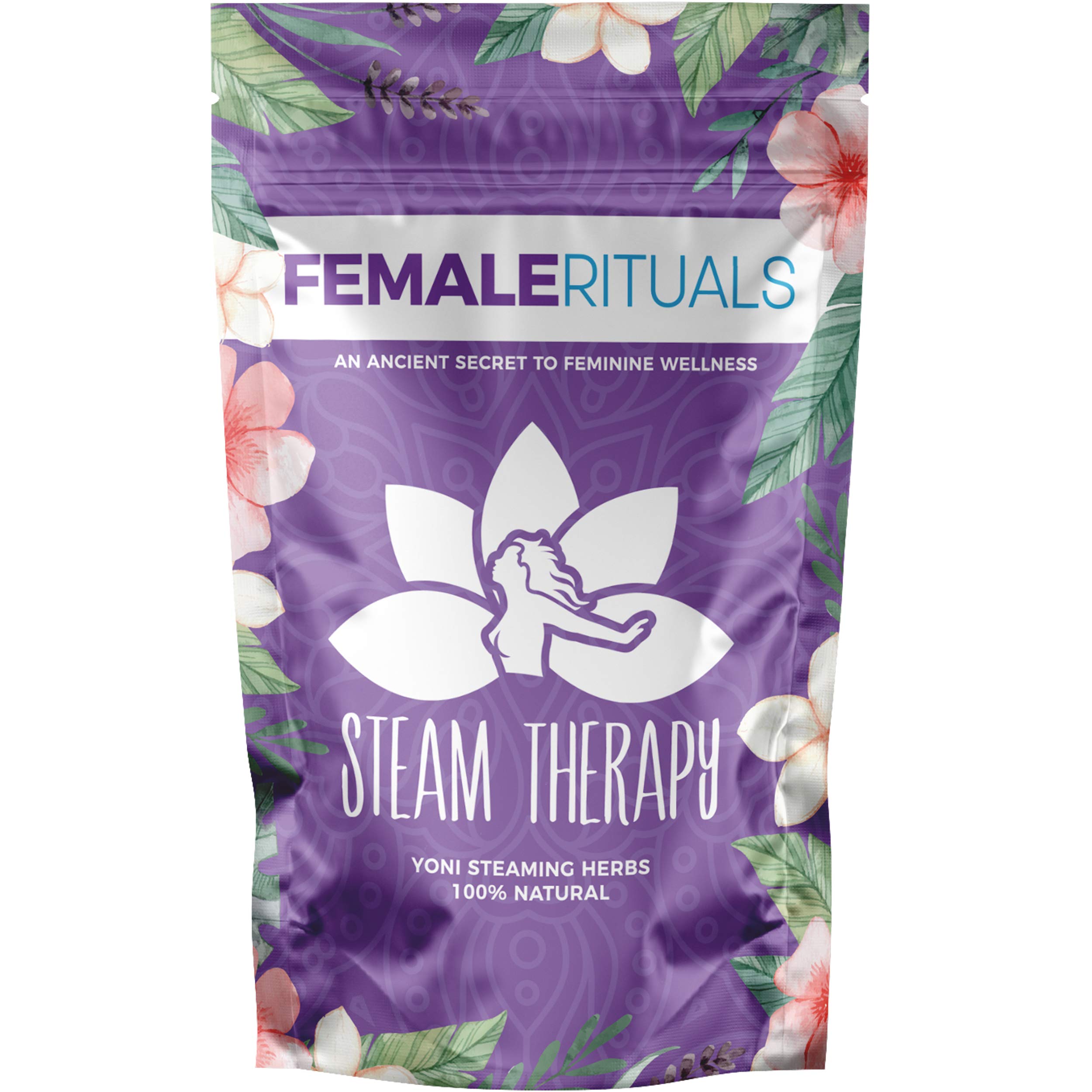 Book Cover Female Rituals Yoni Steam Herbs - Natural Vaginal Steamer to Detox & Cleanse - V Steam at Home Kit for Menstrual Support, PH Balance & Dryness - Gentle Female Herbs STEAM THERAPY 2 Ounce (Pack of 1)